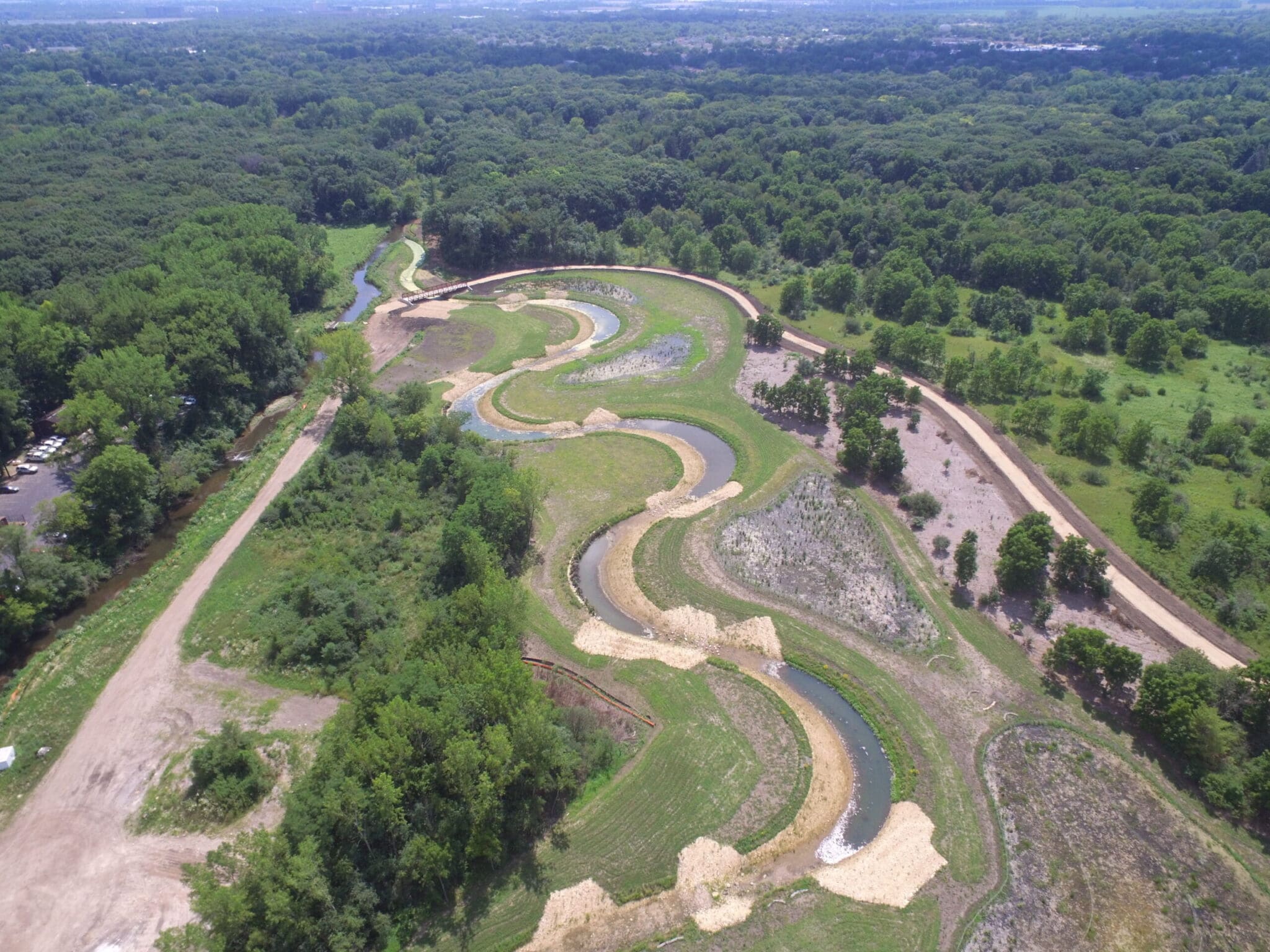 Spring Brook Creek No. 1 Restoration | V3 Companies