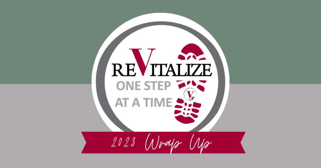 Revitalize Wrap Up
